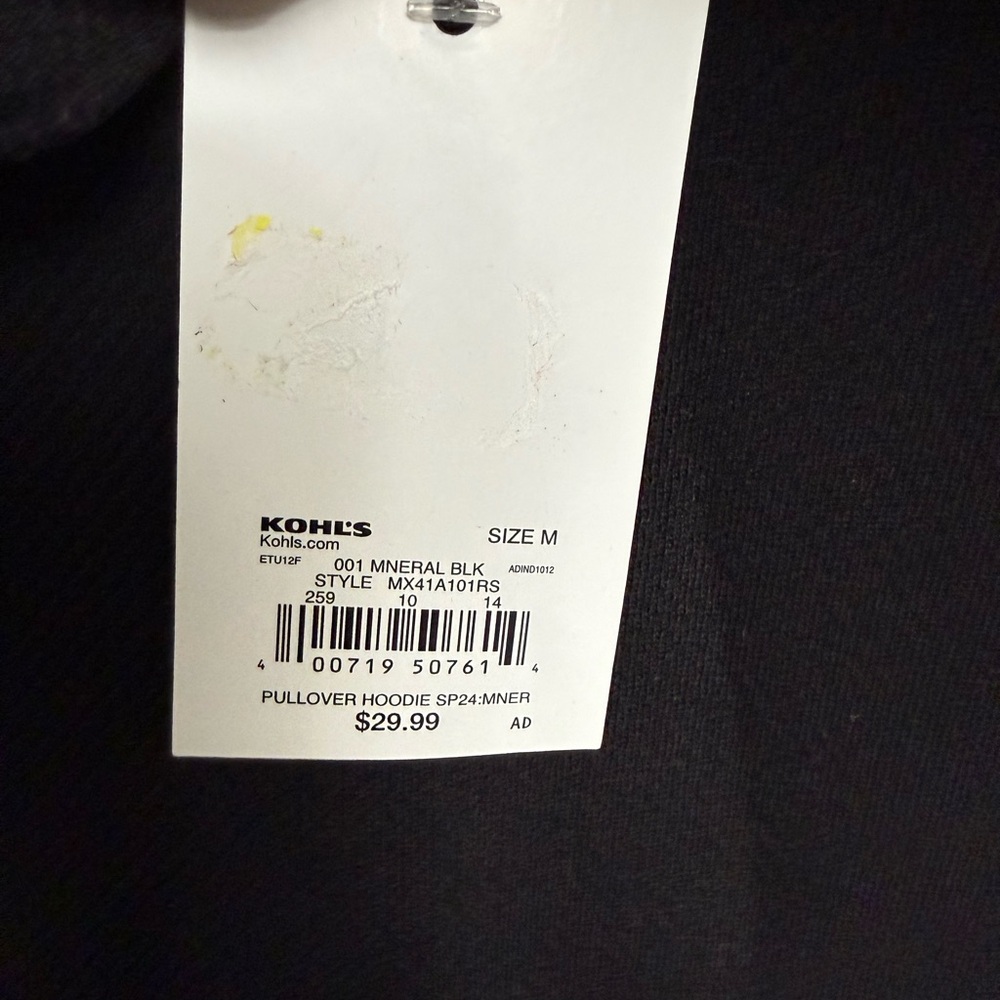 FLX Men's Black Hoodie - Picture 7 of 7